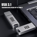2TB High-Speed USB 3.1 Metal Flash Drive