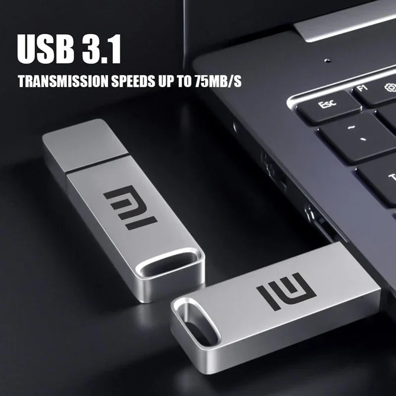 2TB High-Speed USB 3.1 Metal Flash Drive