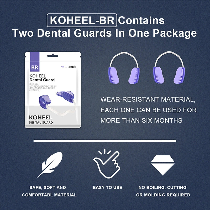 Gouttière Réglable & Réutilisable Anti-Grincement de Dents Nocturne