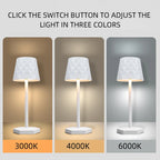 Lampe de Table LED Tactile – 3 Couleurs
