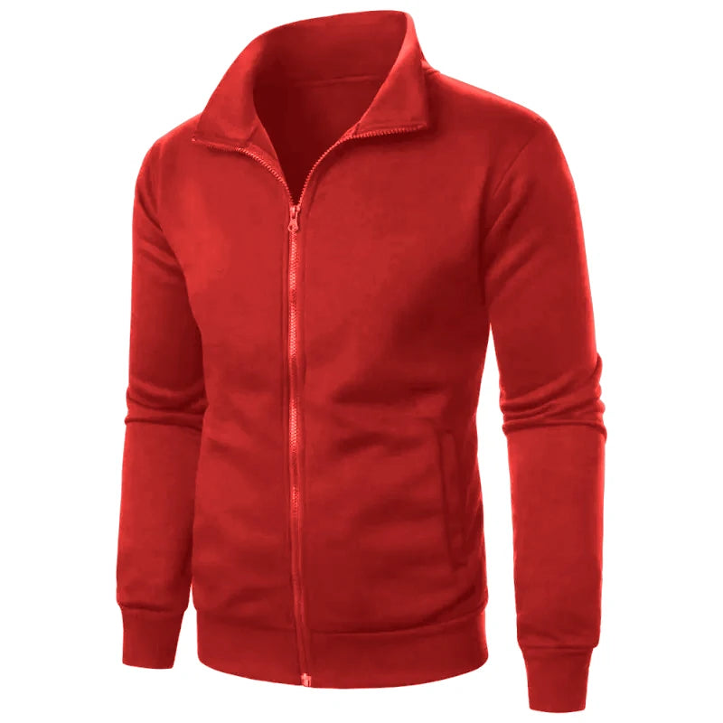 Gilet à Col Cheminé à Zip - Homme