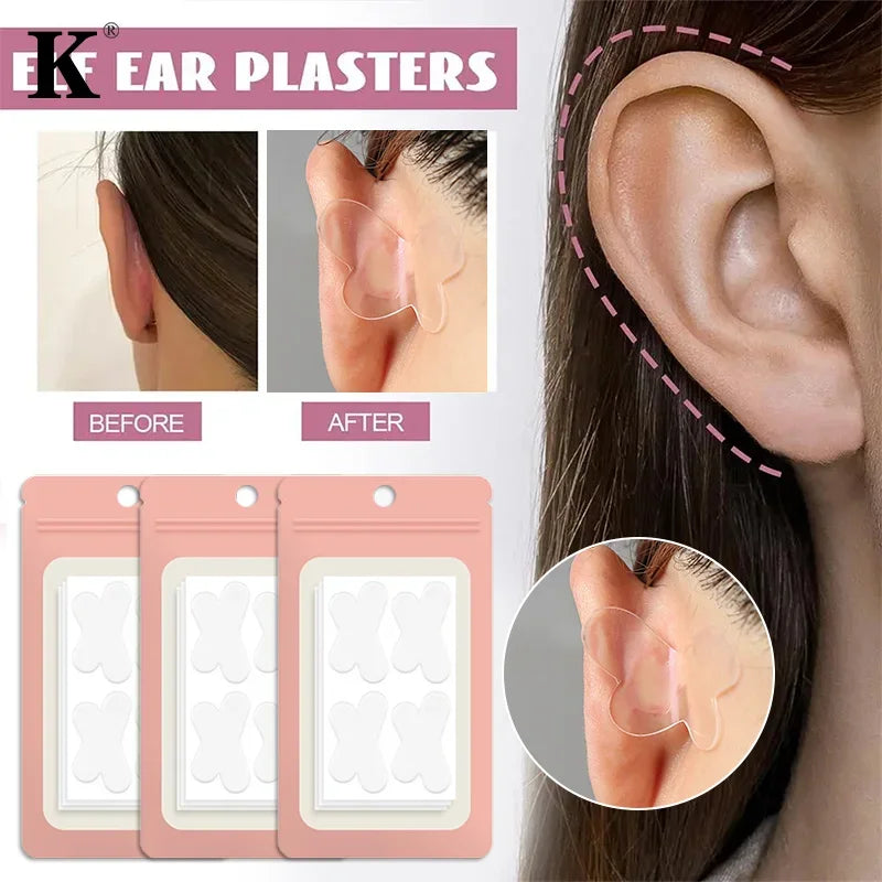 Lot de 32 Patchs Adhésifs Réutilisables pour Oreilles Décollées
