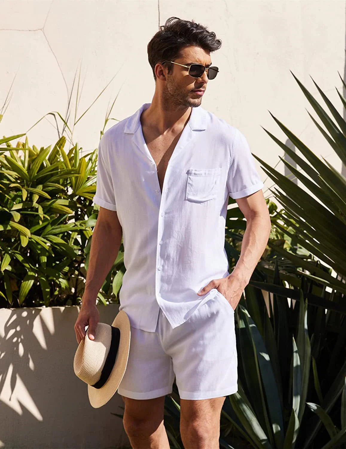 Ben - Ensemble en lin pour homme 2 pièces