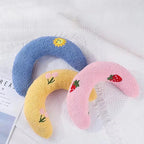 Mini Oreiller en Forme de Lune pour Animaux de Compagnie