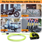 Alarme antivol rechargeable pour moto