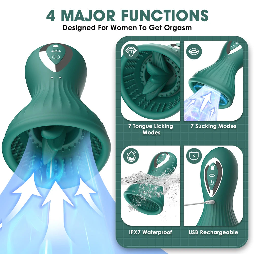 SCIONESS - Stimulant clitoridien 2 en 1
