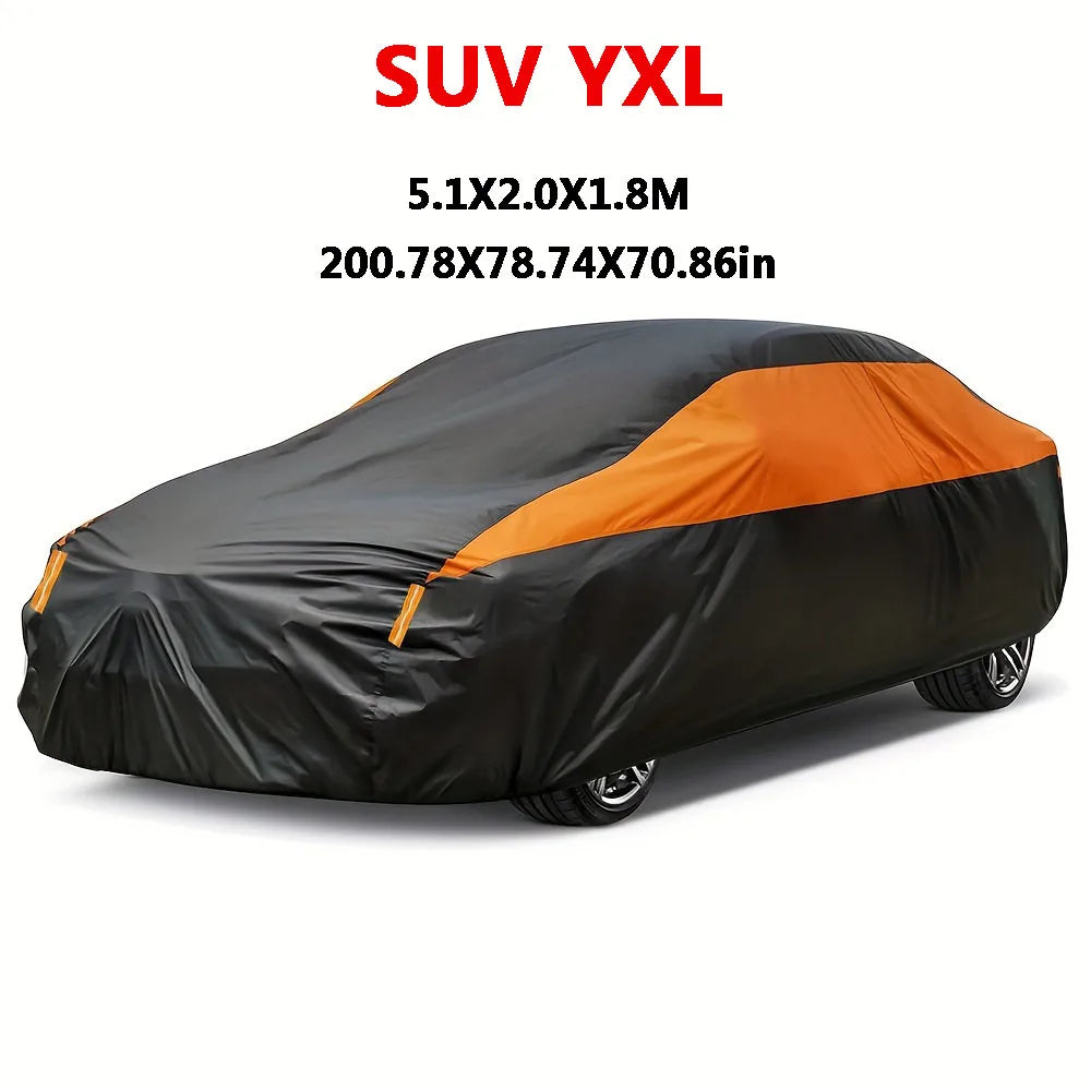 All-Weather Outdoor Full Car Cover - 4 Seasons
