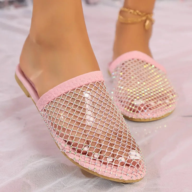 Mesh Summer Mules - 6 Colors