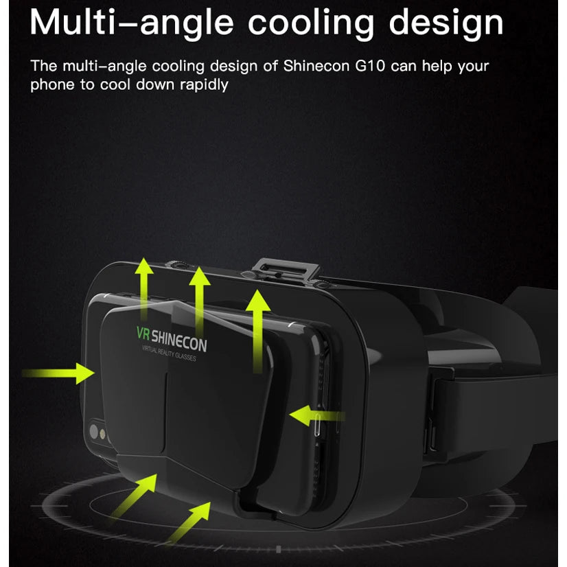 Casque de réalité virtuelle 3D pour Smartphone avec télécommande