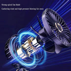 Mini ventilateur portable et pliable avec affichage de la batterie