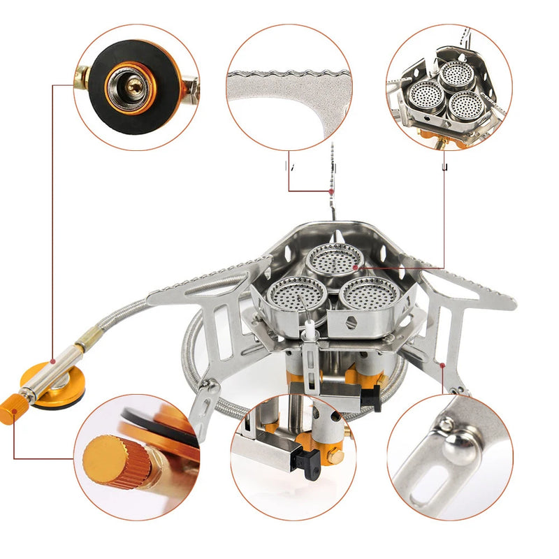 Cuisinière à Gaz Portable & Pratique