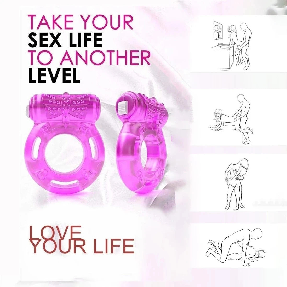 RINGY - Jouet intime vibrant pour couple