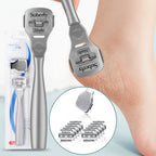 Kit Rasoir Coupe-Cors et Callosités pour Pieds – 10 Lames de Rechange OFFERTES