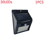 2x Applique solaire avec capteur de mouvement