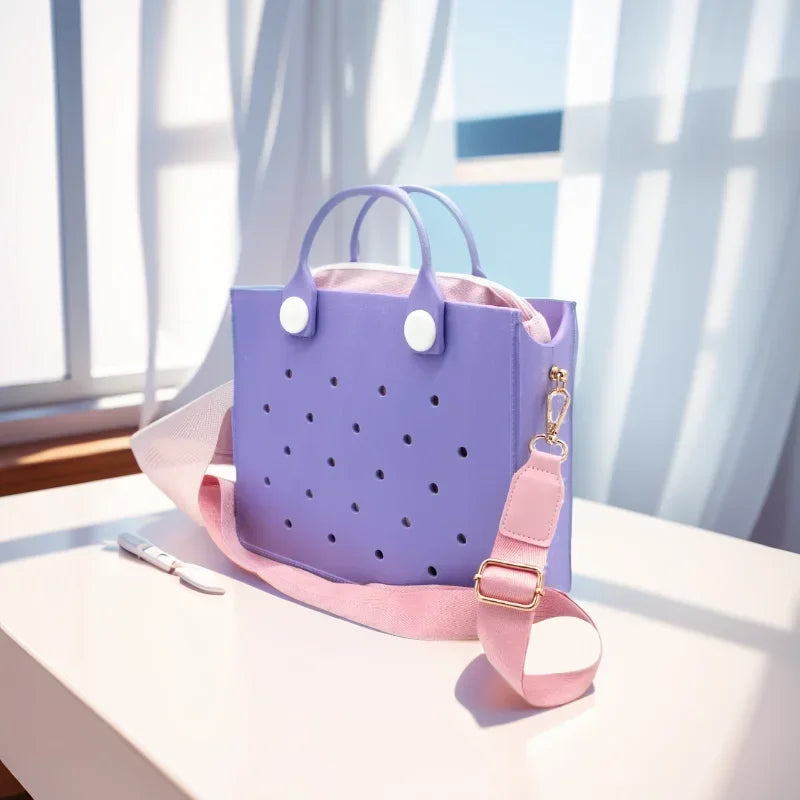 Tote Bag Perforé Résistant pour Plage & Ville