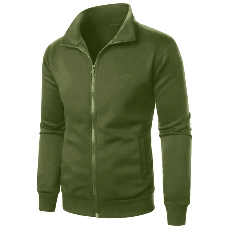 Gilet à Col Cheminé à Zip - Homme