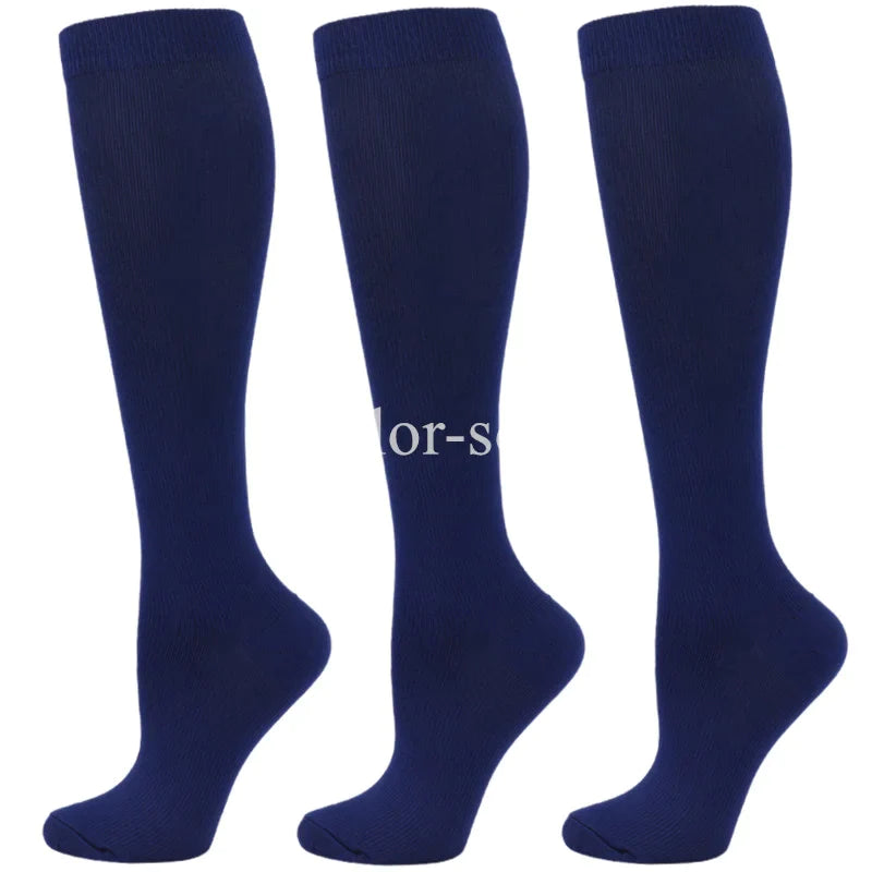 Lot de 3 Chaussettes Médicales montantes de compression