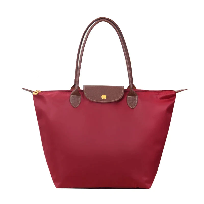 Waterproof Nylon Foldable Tote Bag