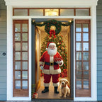 Bannière de Porte 2D de Noël à Suspendre - 185x90CM