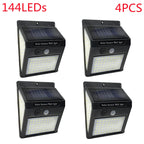 2x Applique solaire avec capteur de mouvement