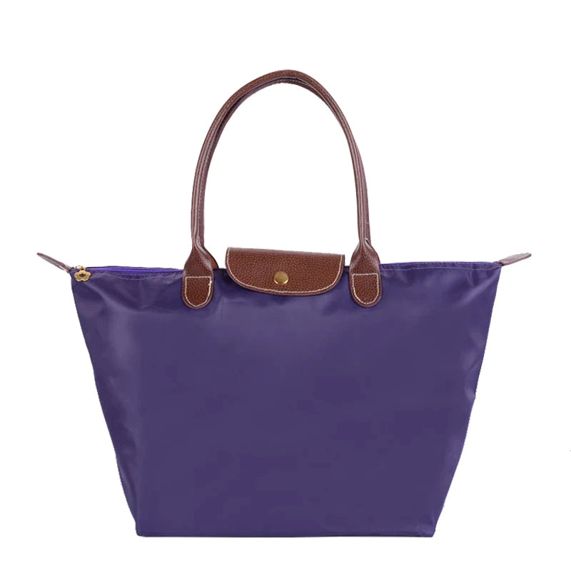 Waterproof Nylon Foldable Tote Bag