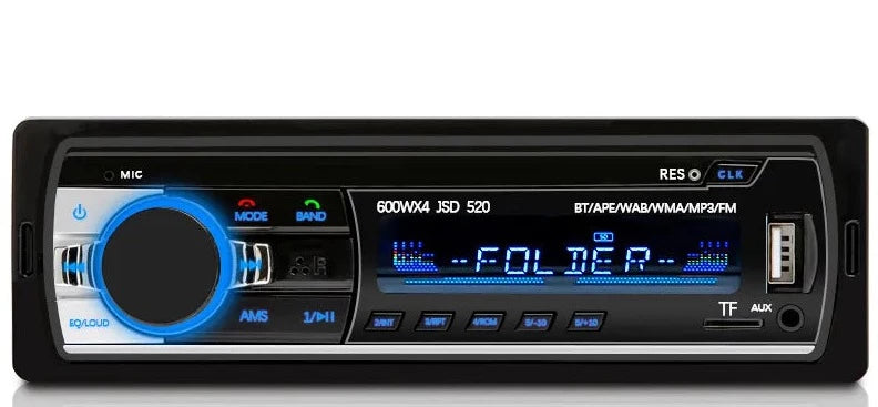 Autoradio USB/Bluetooth avec télécommande sans-fil