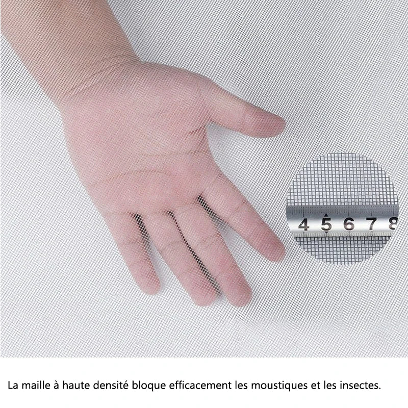 Rouleau Moustiquaire Sur-Mesure pour Fenêtres et Balcons