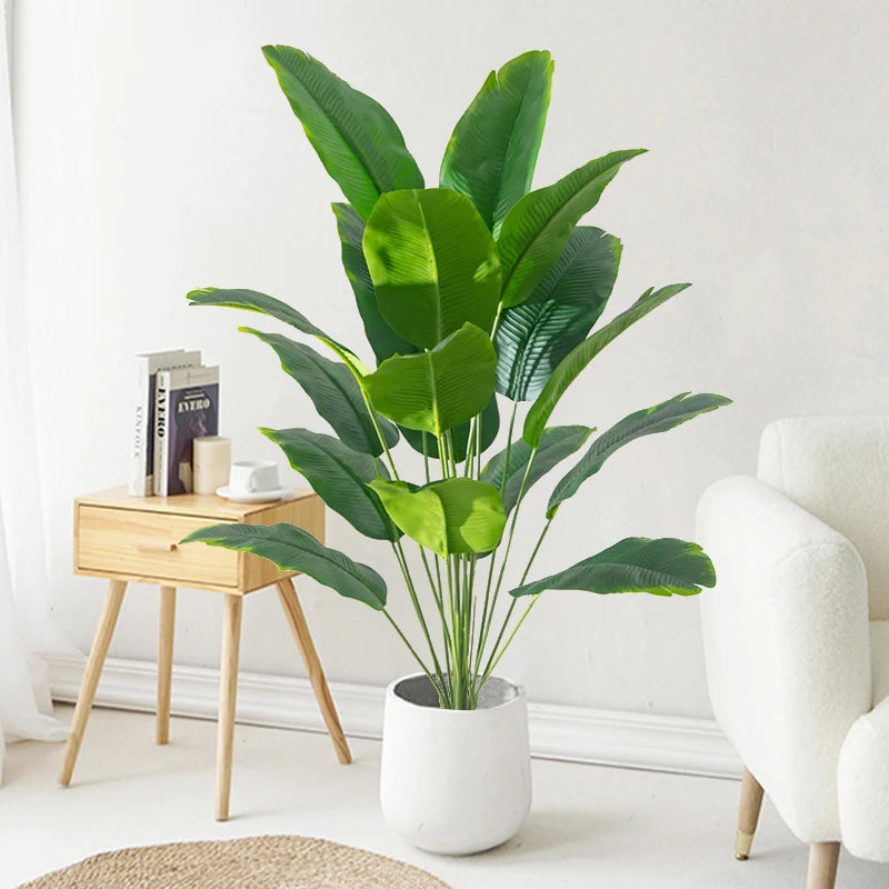 Plante Artificielle Tropicale Feuillage Ultra Réaliste
