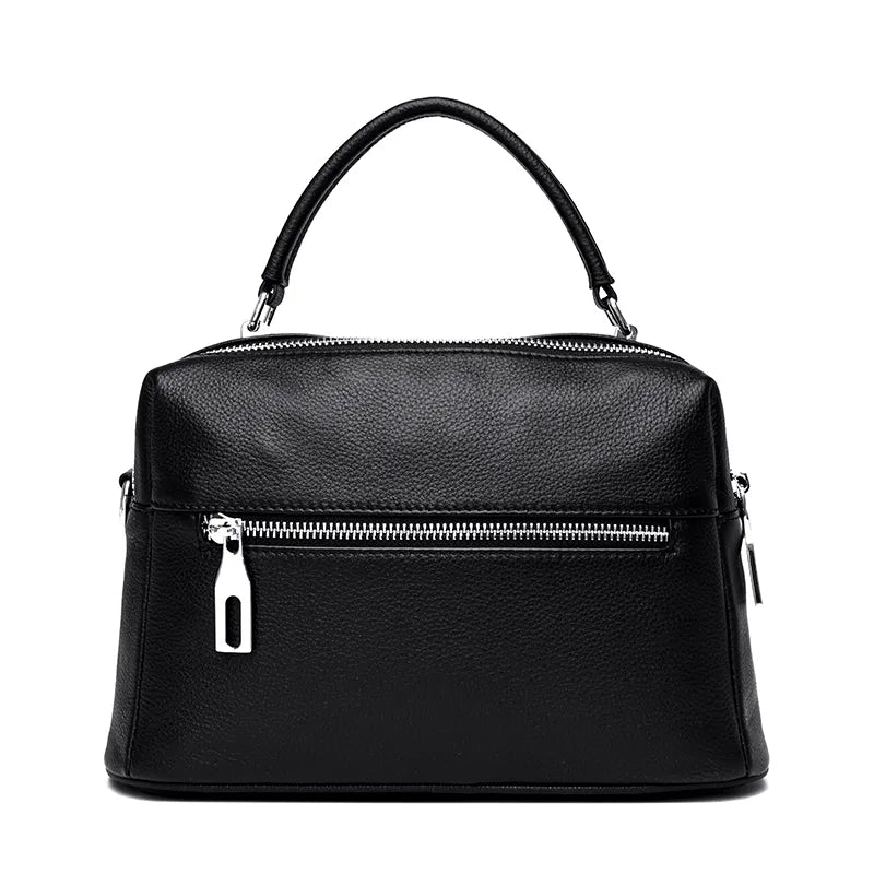 Sac à Main Design en Cuir Véritable Souple