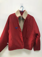 Veste patchwork Teddy réversible pour femme