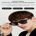 Lunettes Intelligentes Lenovo Unisexe Bluetooth avec IA – Appels, Musique, Enregistrement Vocal & Photo