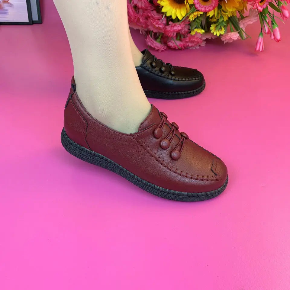 Marianne - Mocassins orthopédiques confortables et élastiques
