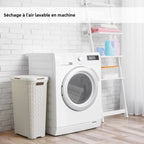 Tapis de Baignoire Extra Long à Ventouses Antidérapantes