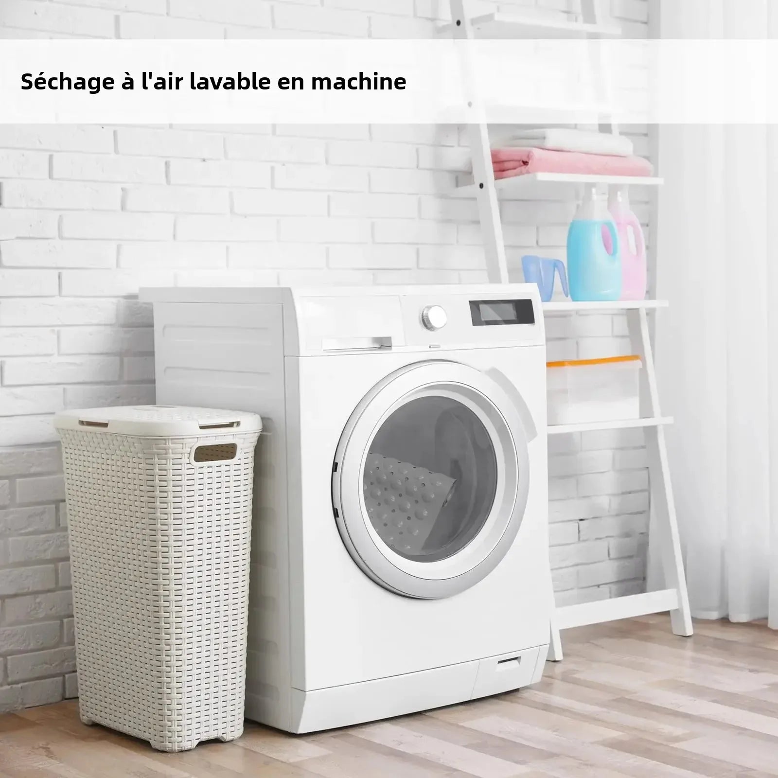 Tapis de Baignoire Extra Long à Ventouses Antidérapantes