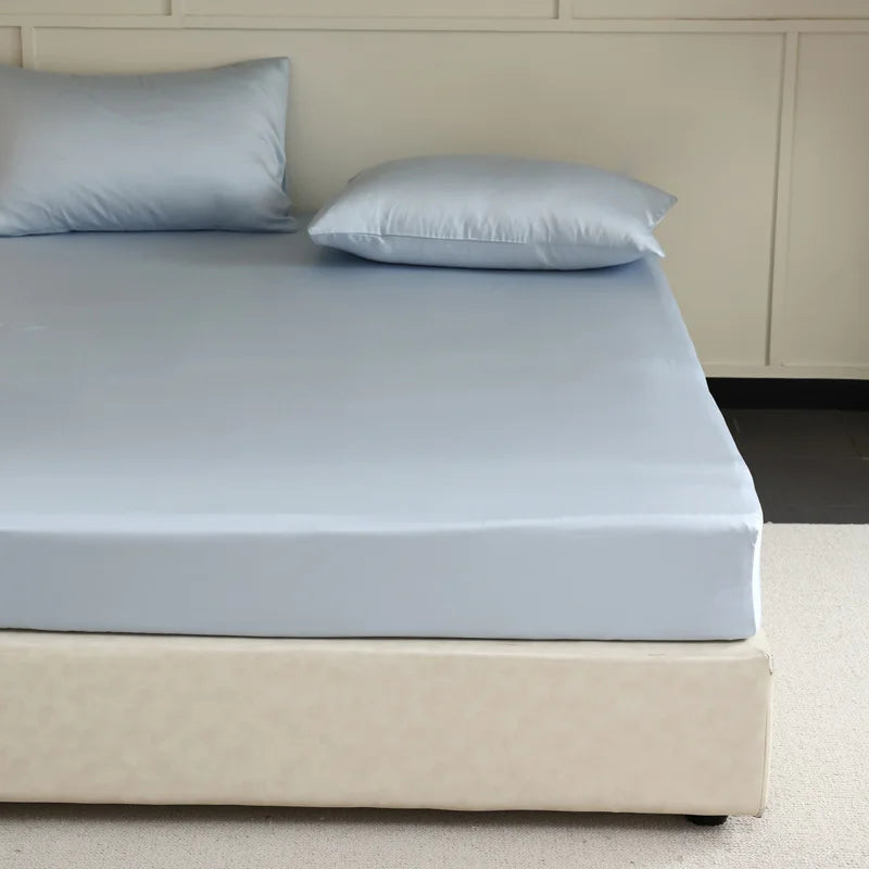 Drap Housse Luxueuse en Soie de Mûrier - 14 Tailles