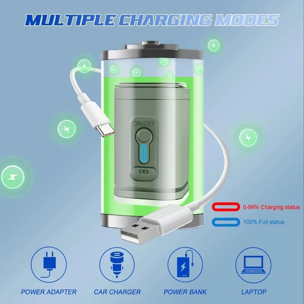 Mini Pompe à Air Électrique Sans Fil Rechargeable