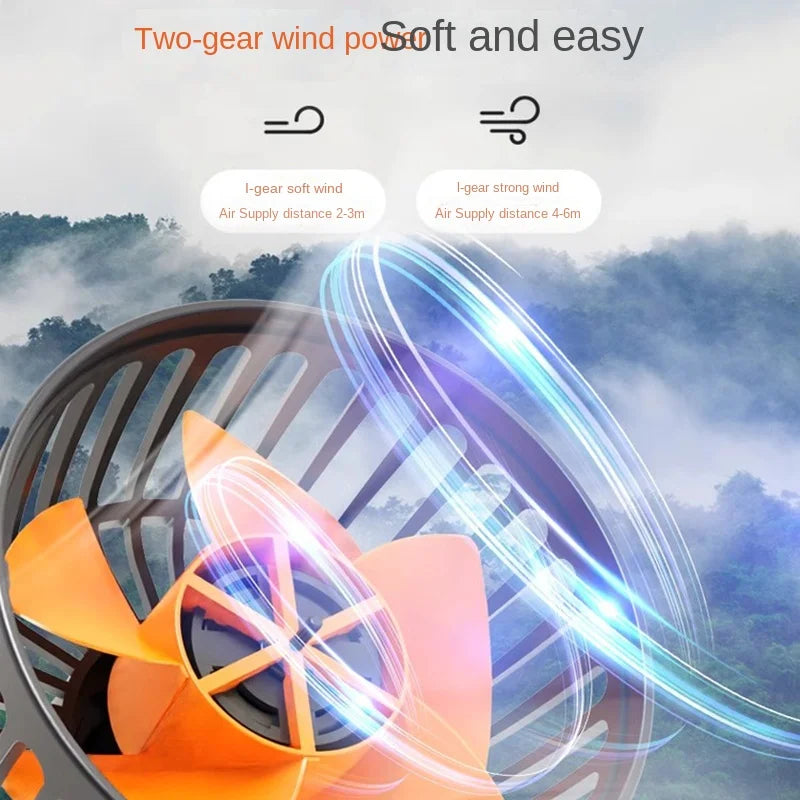 Ventilateur Voiture Silencieux 3 Têtes - USB