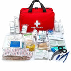Trousse de Premiers Secours 184 Pièces – Kit d’Urgence Portable et Complet pour Camping, Randonnée et Voyage