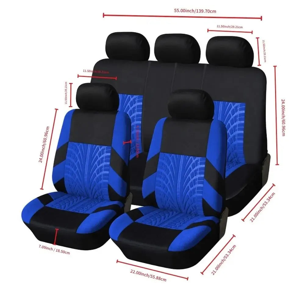 Ensemble complet de housses de siège de voiture
