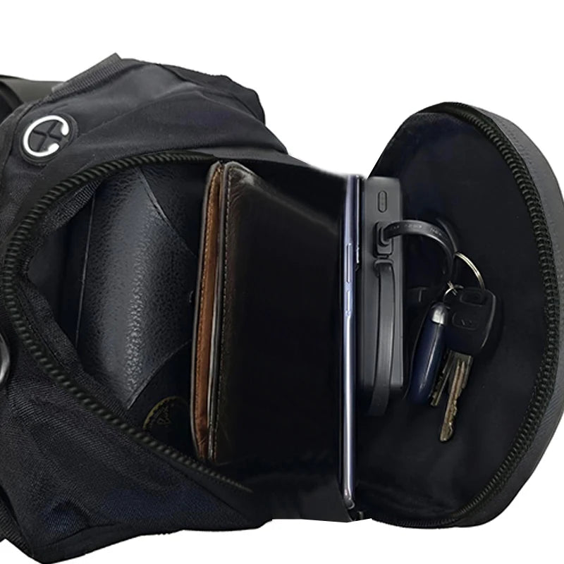 Sacoche de Cuisse Moto Imperméable Unisexe – Sac Bandoulière et Banane pour Motard et Motocross