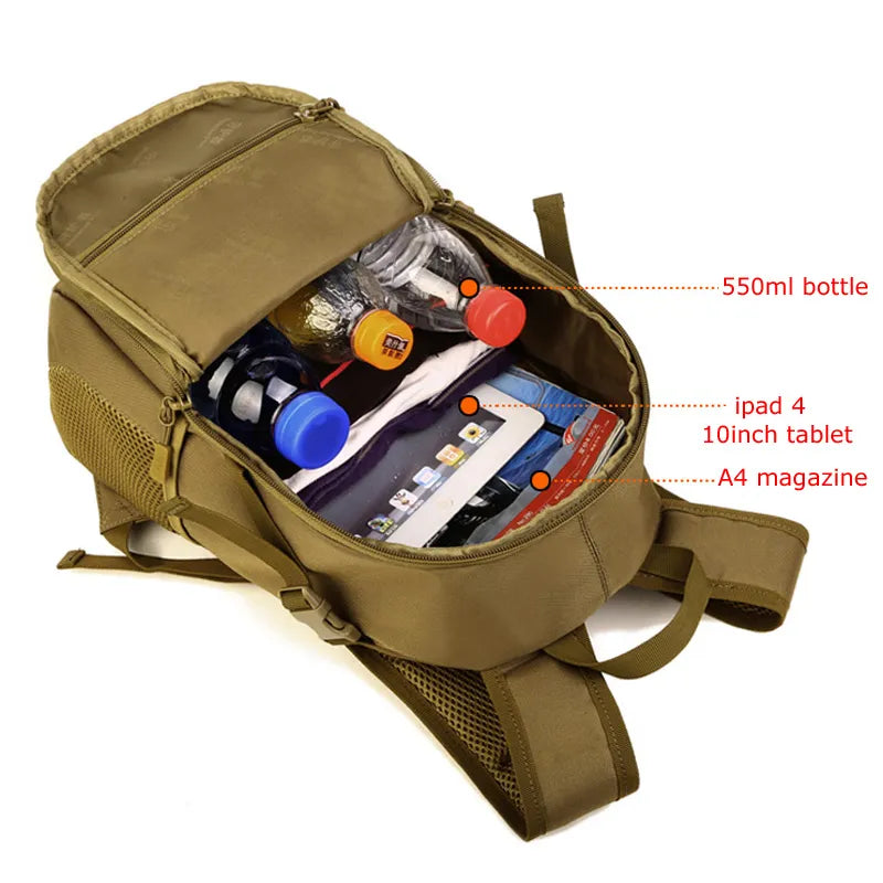 Sac à dos tactique militaire pratique - 20L