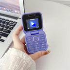 Mini Téléphone Portable Pliable Servo i16 Pro - Dual Sim & Raccourcis Appels