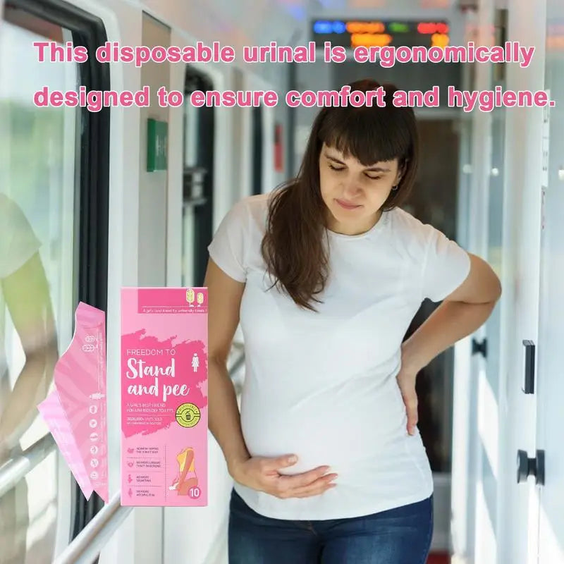10x Urinette Jetables 100% Hygiéniques