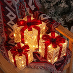 3PCS Cadeaux de Noël Décoratifs Lumineux