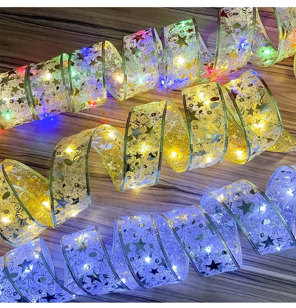 Ruban Guirlande Lumineux LED pour Décoration de Noël