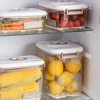 Boîte de conservation sous vide avec date - Pompe OFFERTE