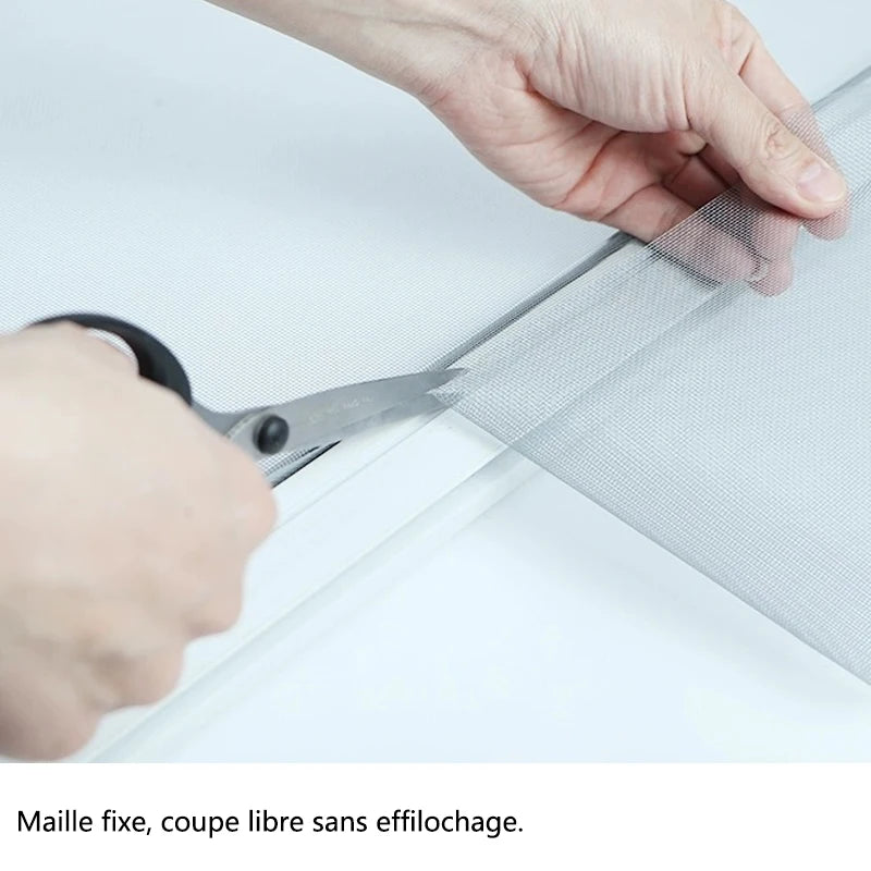 Rouleau Moustiquaire Sur-Mesure pour Fenêtres et Balcons