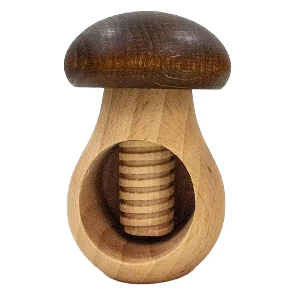 MUSH' - Casse Noix en Bois en Forme de Champignon