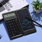 Calculatrice avec bloc note numérique et stylet