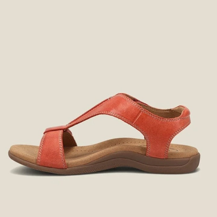 Orthopedic summer sandals for arch support
